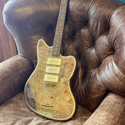 James Trussart Steel Master 2012 - Shiny antique gold gator image 13