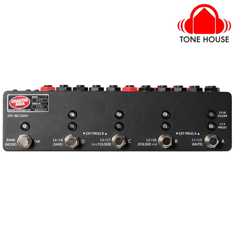 Disaster Area Designs DPC-8EZ Programmable Bypass Switcher & MIDI Controller image 1