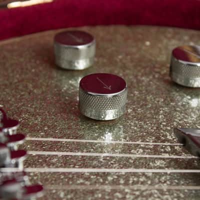 Gretsch PX 6129 Silver Jet Solid Body Electric Guitar (1955), ser. #16378, tweed hard shell case. image 14