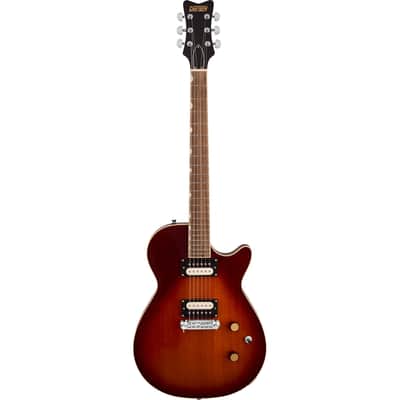 Gretsch Streamliner Jet Electric Guitar - Laurel Fingerboard, Duo-Tone Burst image 2