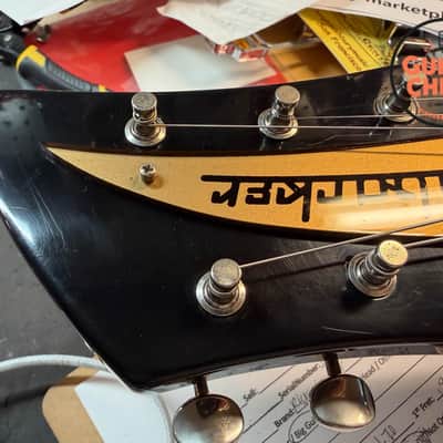 1995 Rickenbacker 325V59 Jetglo Vintage Series Toaster Pickups OHSC image 17