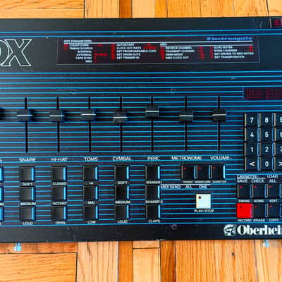 Oberheim DX 6-Voice Drum Machine 1982 Serviced with MIDI and Battery RAM Upgrade image 1