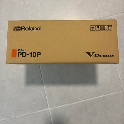Roland Roland Premium V-Pad PD-10P Electronic Drum Pad - 10 inches 2026 - Chrome die cast image 2