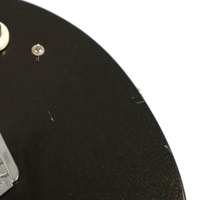 Danelectro Mod 6 Offset Sparkle Black and Cream Electric Guitar Select-O-Matic image 10