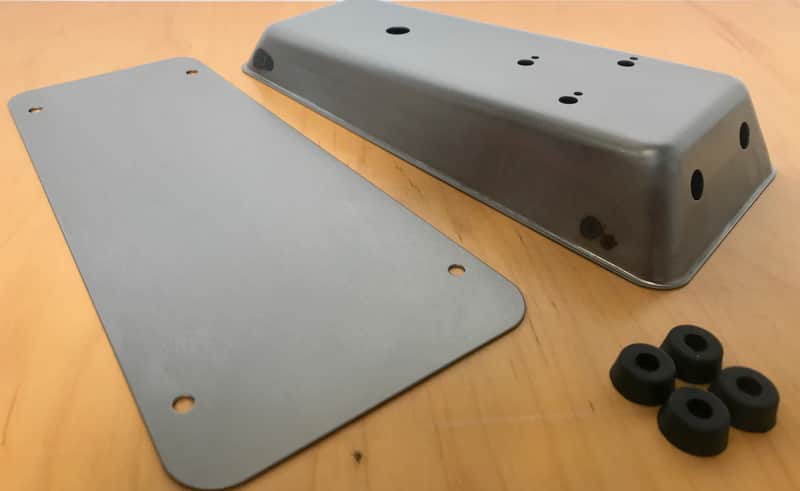 GAPco Vintage Pedal Enclosure Pressed Steel (ROTO-1) image 1