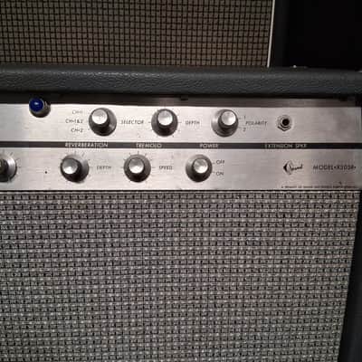 1960s Sound Electronics Corp X505R 2x12 30 Watt Guitar Amplifier Combo Rare Serviced image 3
