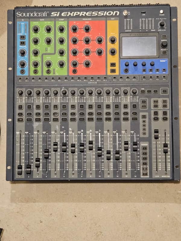Soundcraft Si Expression 1 16-Channel Digital Mixer - Blue image 1