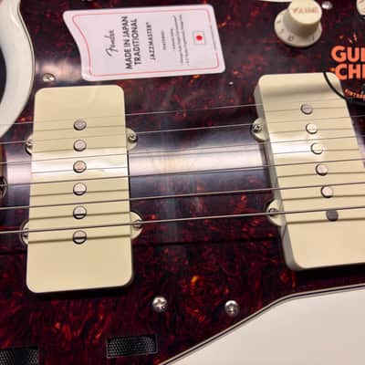 2025 Fender Japan MIJ Traditional '60s Jazzmaster Olympic White HSC image 12