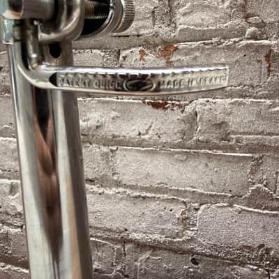 Vintage Unbranded Straight Cymbal Stand Made in France – Incomplete – Used image 6