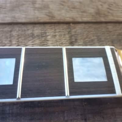 STR CUSTOM GUITAR NECK replacement, Binding, Block Pearloid Inlays Rosewood fits OEM bodies DIY image 19