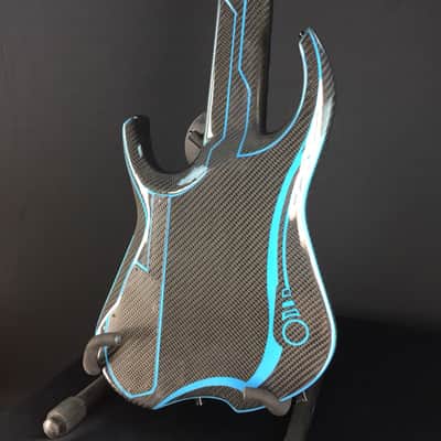 Etherial WizardTac Mod-1 6 String Bass Guitar, Composite Body, Glows In The Dark! image 8