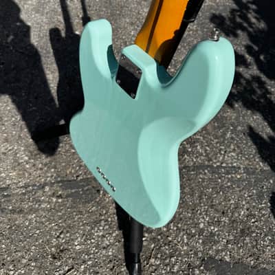 Custom Mark Hoppus Bass Body Allan Corona – Surf Green, Ash, Loaded with Seymour Duncan Pickups image 17