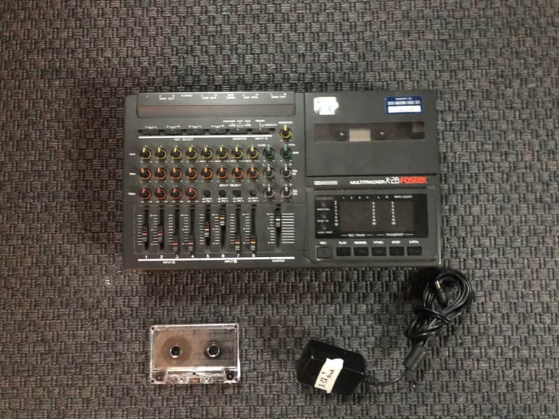 Fostex X-28 4-track cassette recorder image 1