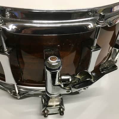 Pork Pie PP65X14LS Little Squealer 6.5x14" Birch/Mahogany Snare Drum  Lacquer - Walnut finish? includes Humes & Berg Tuxedo Soft Case image 16