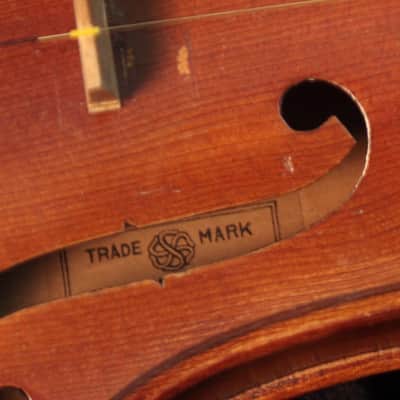 Antique Japanese Suzuki “Nippon” Pre-WWII 4/4 Violin with Hardshell Case image 14