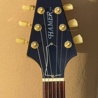 Hamer Vector GVKS "Brazilian Rosewood" Ltd. Run 2007 - Black Korina Flying V Reissue its Mint w/COA ! image 7