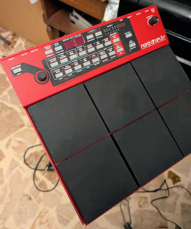 Nord Drum 3P + Yamaha Kick Drum Pedal + Stand image 1