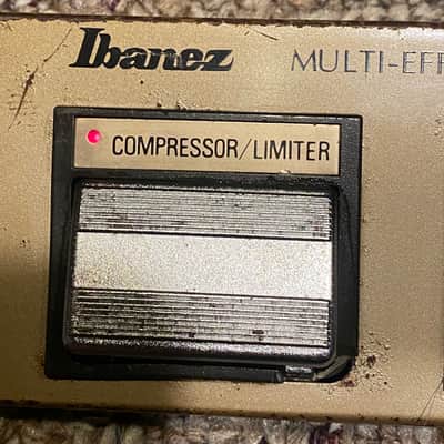 Ibanez UE-405 Multi-Effect (Foot Switch) 1980s - Gold image 14