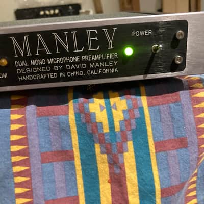 Manley Labs Dual Mono Microphone Preamplifier FRESH FROM MANLEY SERVICE + XTRA TUBES image 5