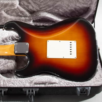 1984 Fender MIJ Japan ST62-65 ’62 Stratocaster JV Serial Sunburst Fender HSC image 6