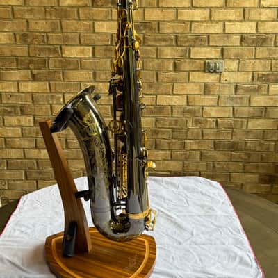 P. Mauriat 20th Anniversary Kirk Whalum PMXT-66RBX20 Tenor Sax - Black Nickel with Gold-lacquered Keys image 3