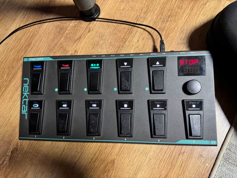 Nektar Pacer MIDI Foot Controller 2020s - Black image 1