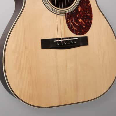 Huss and Dalton TOM-R Custom - Natural. Red Spruce / Indian RW. NEW (Authorized Dealer) image 6