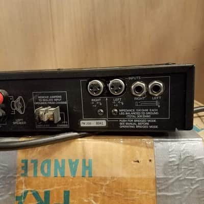Carver Power Amp Used with box image 5