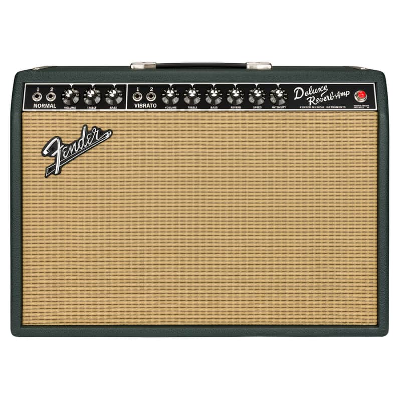 Fender FSR 65 Deluxe Reverb British Racing Green - Tube Amp image 1