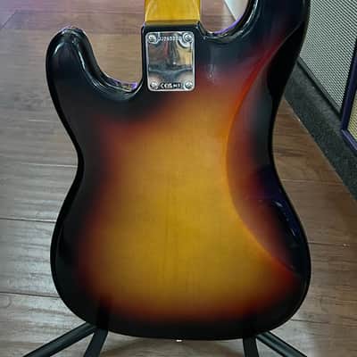 Fender James Jamerson 1962 Precision Bass  2026 - 3-Tone Sunburst / 8lbs. 11.3oz. / #JJ260220 image 4