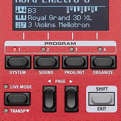 Nord Electro 6D 73-Key Organ/Digital Stage Piano, Red image 4