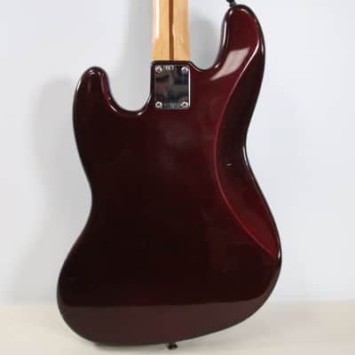 Fender Standard Jazz Bass with Rosewood Fretboard 1998 - 2008 - Midnight Wine image 3