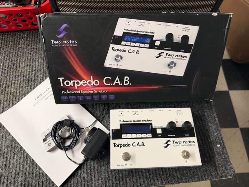 Two Notes Torpedo C.A.B. Speaker Simulator Pedal
