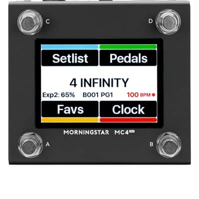 Morningstar Engineering MC4 PRO MIDI Foot Controller image 1