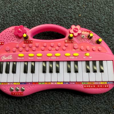 Bontempi Barbie Keyboard heavy circuit bent super RARE by Bogus Noise 2000´s Pink image 1