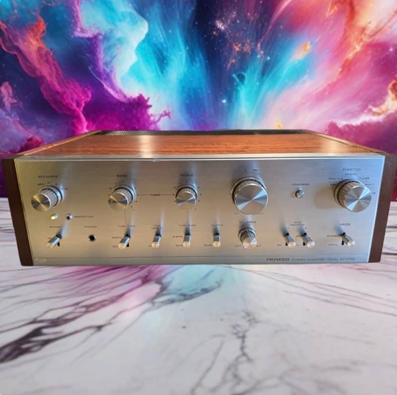 Rare Pioneer SA-7100 Integrated Amplifier Silver Face VTG Full Fresh Service🎶🔥 image 1