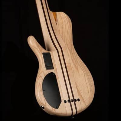 Cort A5 Plus SC 5 String Single Cutaway Bass Poplar Burl Top Bartolini Active image 3