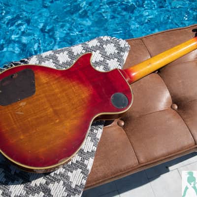 Vintage 1980 Greco EG 1000 - Les Paul Custom Reissue - Cherry Sunburst w Ebony Fingerboard & U-3000 PAF Style PU’s - Made In Japan - Pro Set Up w Perfect Frets/Action/Intonation image 13