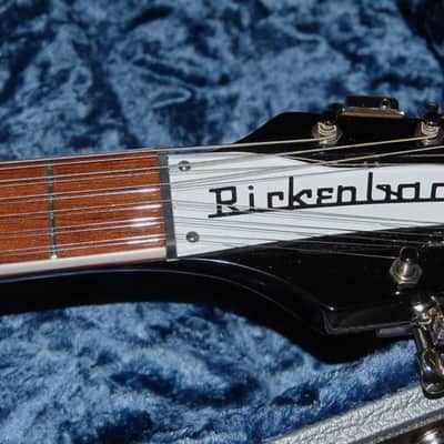 UNPLAYED! Rickenbacker 360/12c63 Jet Glo Electric Guitar - Original Hardshell Case! image 7
