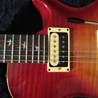 Paul Reed Smith prs sc 20th anniversary 2006 cherry Sunburst flamed maple top flying birds+ trem image 5