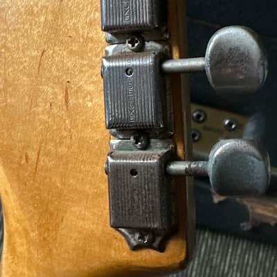 1959 Fender Stratocaster Candy Apple Red Refin Original Parts Sounds Magical image 12
