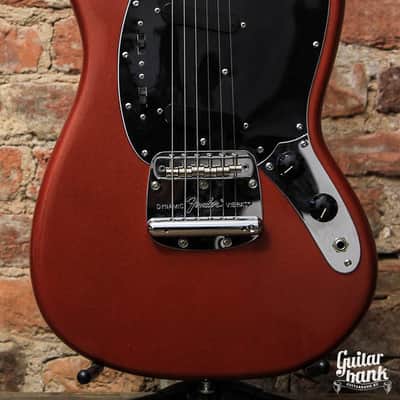 Short Scale American pre-CBS Fender Musicmaster neck 1959 + japan mustang body Red image 3