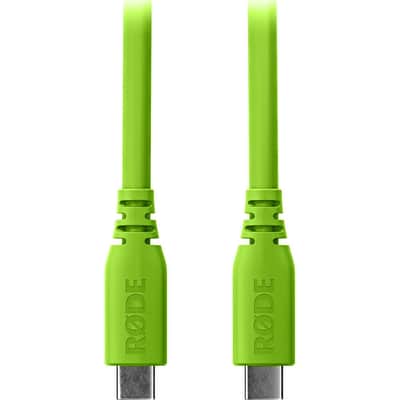 Rode NT-USB Mini USB Condenser Microphone with Rode SC27 Green USB-C to USB-C Cable and StreamEye Adjustable Boom Arm image 5