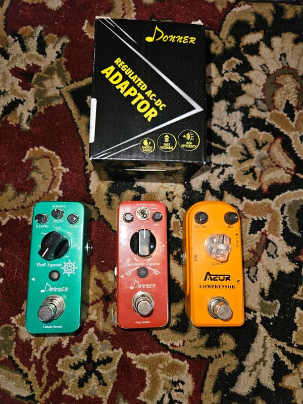 Donner Harmonic square, verb square, Azure compressor plus extra 2010s image 1