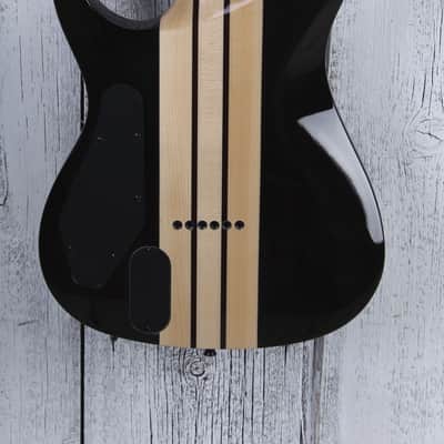 BC Rich 2019 Shredzilla Extreme Series Electric Guitar Flame Maple Trans Black image 7
