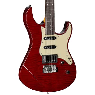 Yamaha Pacifica 612VIIFMX Electric Guitar, Fire Red image 1