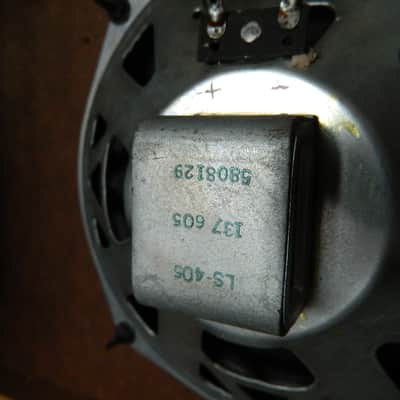Airline tube amplifier GHC 9028A 8"speaker, similar to Harmony, mid-60's, works image 6