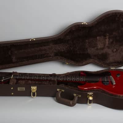 Gibson Les Paul Junior Solid Body Electric Guitar (1960), ser. #0-7205, brown tolex hard shell case. image 10