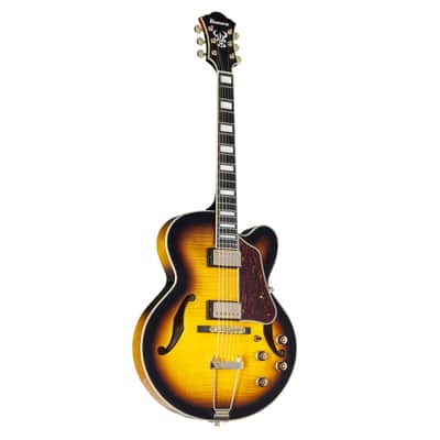 Ibanez Artcore Expressionist AF95FM-AYS Antique Yellow Sunburst - Semi Acoustic Guitar image 1