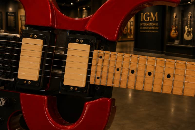 NORTON PYTHON 1992. Museum Specimen Guitar. Steel frame guitar. Ultra Rare. From Museum. image 1